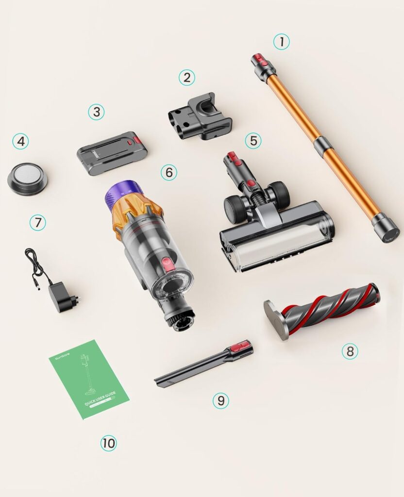 SunSare X7A Cordless Vacuum Cleaner