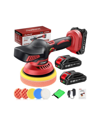 Avhrit Cordless Car Buffer Polisher Kit